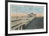 St. Petersburg, Florida - View of Million Dollar Pier-Lantern Press-Framed Art Print