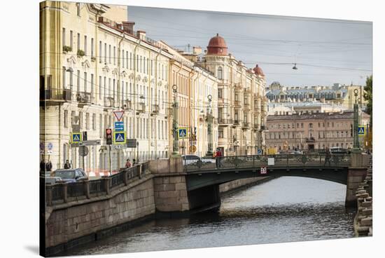 St. Petersburg, Leningrad Oblast, Russia-Ben Pipe-Stretched Canvas