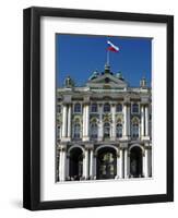 St Petersburg, Main Entrance to the Saint Hermitage Museum or Winter Palace, Russia-Nick Laing-Framed Photographic Print