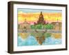 St. Petersburg, Painting-Iva Afonskaya-Framed Art Print