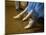 St.Petersburg, Russia, Detail of Ballerinas Shoes and Dress During a Short Rest Backstage During th-Ken Scicluna-Mounted Photographic Print