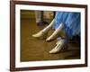 St.Petersburg, Russia, Detail of Ballerinas Shoes and Dress During a Short Rest Backstage During th-Ken Scicluna-Framed Photographic Print