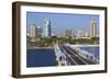 St. Petersburg Skyline, Tampa, Florida, United States of America, North America-Richard Cummins-Framed Photographic Print