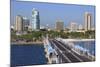 St. Petersburg Skyline, Tampa, Florida, United States of America, North America-Richard Cummins-Mounted Photographic Print