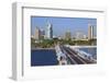 St. Petersburg Skyline, Tampa, Florida, United States of America, North America-Richard Cummins-Framed Photographic Print