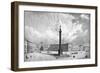 St Petersburg Square-Auguste de Montferrant-Framed Art Print