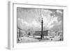 St Petersburg Square-Auguste de Montferrant-Framed Art Print