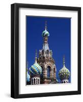 St Petersburg, the Church on Spilt Blood, Russia-Nick Laing-Framed Photographic Print