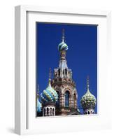 St Petersburg, the Church on Spilt Blood, Russia-Nick Laing-Framed Photographic Print