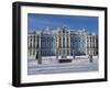 St Petersburg, Tsarskoye Selo, Catherine Palace Was Commissioned by the Empress Elizabeth, Russia-Nick Laing-Framed Photographic Print