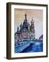 St Petersburg With Church Of The Savior On Blood-Martina Bleichner-Framed Art Print