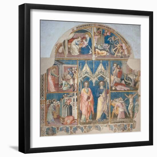 St. Philip and St. James and Scenes from Their Life-Spinello Aretino-Framed Giclee Print