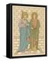 St Philip and St James-English School-Framed Stretched Canvas