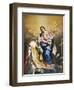 St. Philip Neri with Virgin and Child-Carlo Cignani-Framed Giclee Print