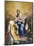 St. Philip Neri with Virgin and Child-Carlo Cignani-Mounted Giclee Print