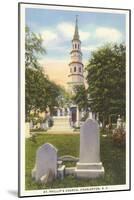 St. Philip's Church, Charleston, South Carolina-null-Mounted Art Print