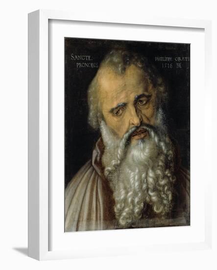 St. Philip, the Apostle. 1516-Albrecht Durer-Framed Giclee Print