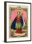 St Philomena (Full)-null-Framed Art Print