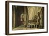 St. Pieters at Louvain, a Christening Party-Hendrik van Steenwyck-Framed Giclee Print