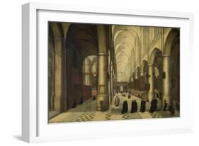 St. Pieters at Louvain, a Christening Party-Hendrik van Steenwyck-Framed Giclee Print