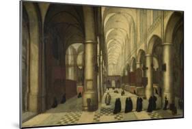 St. Pieters at Louvain, a Christening Party-Hendrik van Steenwyck-Mounted Giclee Print