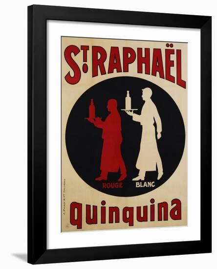 St. Raphael Quinquina, 1925-null-Framed Art Print