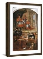 St Raymond of Penafort, Advisor to Pope Gregory IX-Alonso Antonio Villamor-Framed Giclee Print