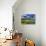 St. Regis Princeville Resort Hotel with View of the Bay at Hanalei Beach, Island of Kauai-null-Stretched Canvas displayed on a wall