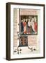 St. Remigius Bishop of Rheims, Baptising and Annointing Clovis I King of the Franks-null-Framed Giclee Print