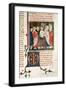 St. Remigius Bishop of Rheims, Baptising and Annointing Clovis I King of the Franks-null-Framed Giclee Print