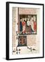 St. Remigius Bishop of Rheims, Baptising and Annointing Clovis I King of the Franks-null-Framed Giclee Print