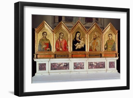 St. Reparata Polyptych (See also 65558-69)-Giotto di Bondone-Framed Giclee Print