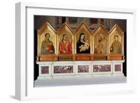 St. Reparata Polyptych (See also 65558-69)-Giotto di Bondone-Framed Giclee Print