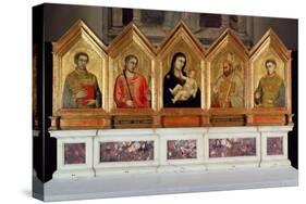 St. Reparata Polyptych (See also 65558-69)-Giotto di Bondone-Stretched Canvas