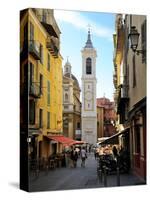 St. Reparate Cathedral, Place Rosseti, Old Town, Nice, Alpes Maritimes, Provence, Cote D'Azur, Fren-Peter Richardson-Stretched Canvas