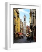 St. Reparate Cathedral, Place Rosseti, Old Town, Nice, Alpes Maritimes, Provence, Cote D'Azur, Fren-Peter Richardson-Framed Photographic Print