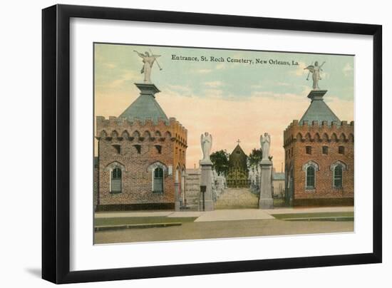 St. Roch Cemetery, New Orleans, Louisiana-null-Framed Art Print
