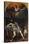 St Roch in Prison-Masaccio-Stretched Canvas