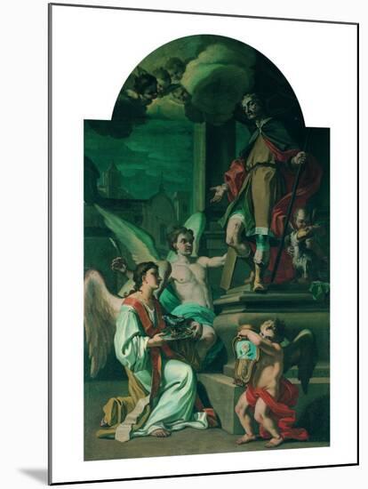 St Roch-Cesare Tallone-Mounted Giclee Print