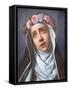 St. Rose of Lima, (Painting)-Carlo Dolci-Framed Stretched Canvas