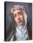 St. Rose of Lima, (Painting)-Carlo Dolci-Stretched Canvas