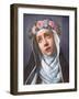 St. Rose of Lima, (Painting)-Carlo Dolci-Framed Giclee Print