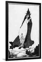 St Rose of Lima-Aubrey Beardsley-Framed Photographic Print