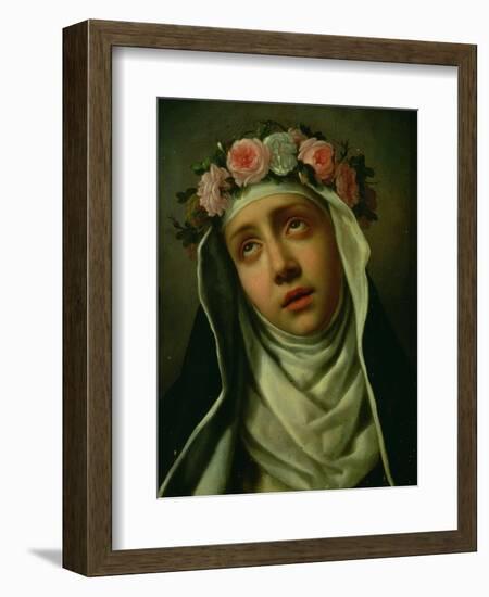 St. Rose of Lima-Carlo Dolci-Framed Giclee Print