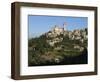 St. Saba Church and Red Tile Roofed Town, Bcharre, Qadisha Valley, North Lebanon-Christian Kober-Framed Photographic Print