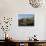 St. Saba Church and Red Tile Roofed Town, Bcharre, Qadisha Valley, North Lebanon-Christian Kober-Photographic Print displayed on a wall