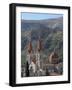 St. Saba Church, Red Tile Roofed Town, Bcharre, Qadisha Valley, North Lebanon, Middle East-Christian Kober-Framed Photographic Print