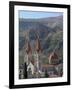 St. Saba Church, Red Tile Roofed Town, Bcharre, Qadisha Valley, North Lebanon, Middle East-Christian Kober-Framed Photographic Print