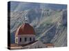 St. Saba Church, Red Tile Roofed Town, Bcharre, Qadisha Valley, North Lebanon, Middle East-Christian Kober-Stretched Canvas