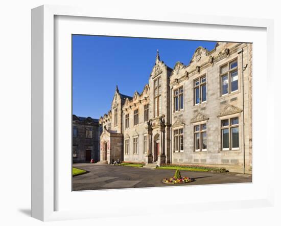 St. Salvator's Hall College Entrance-Neale Clark-Framed Photographic Print